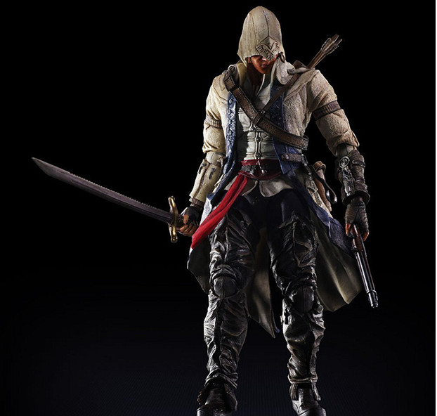 Іграшка, фігурка Ассасін крід, Assassin Creed, Connor Kenway, Коннор Кенуей, 25см (ASC 0003)