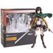 Аниме фигурка Атака титанов Attack on Titan Mikasa Ackerman, Микаса Аккерман, фигма 203, 15 см (AT 0002)