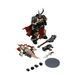 Фигурка из игры Warhammer 40k, Космодесантники Хаоса Чемпион Чёрного Легиона с Болтером и Силовой булавой, JOYTOY, подвижная, 12,6 см (WHR 0156)