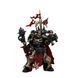 Фигурка из игры Warhammer 40k, Космодесантники Хаоса Чемпион Чёрного Легиона с Болтером и Силовой булавой, JOYTOY, подвижная, 12,6 см (WHR 0156)