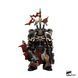 Фигурка из игры Warhammer 40k, Космодесантники Хаоса Чемпион Чёрного Легиона с Болтером и Силовой булавой, JOYTOY, подвижная, 12,6 см (WHR 0156)