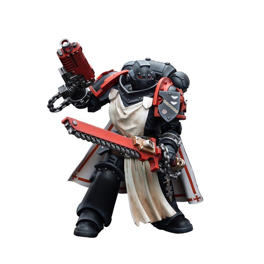 Фігурка з гри Warhammer 40k, Брати Меча Чорних Храмовників Прімаріс Гармунд, JOYTOY, рухлива, 12 см (WHR 0028)