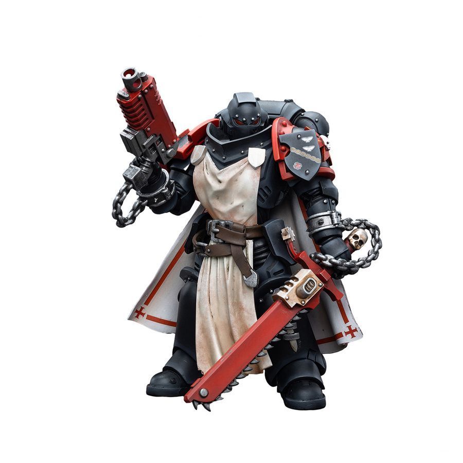 Фігурка з гри Warhammer 40k, Брати Меча Чорних Храмовників Прімаріс Гармунд, JOYTOY, рухлива, 12 см (WHR 0028)