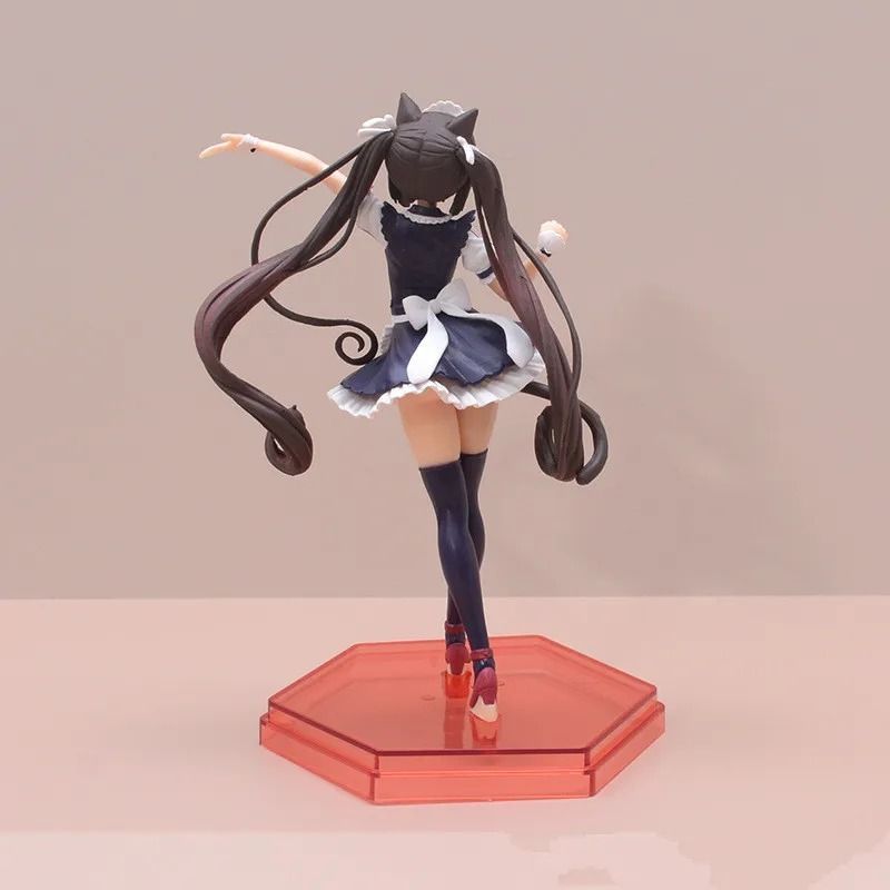 Аніме фігурка Nekopara Некопара, Chocola Чокола покоївка, 18 см (NEKO 0026)