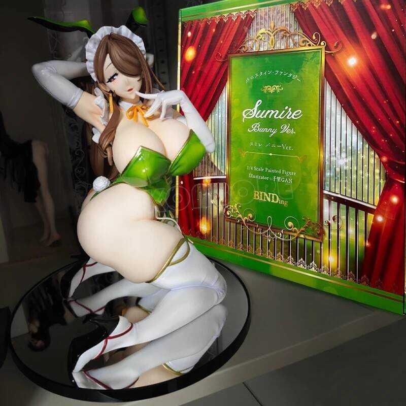 Аніме фігурка із заячими вушками Bunnystein Fantasy Sumire Bunny Ver. 1/4 Сумирі 27 см (ANIM 00071)