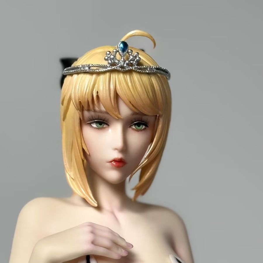 Аниме фигурка Fate Stay Night Altria Pendragon Артурия Пендрагон в платье, 50 см (FSN 0014)