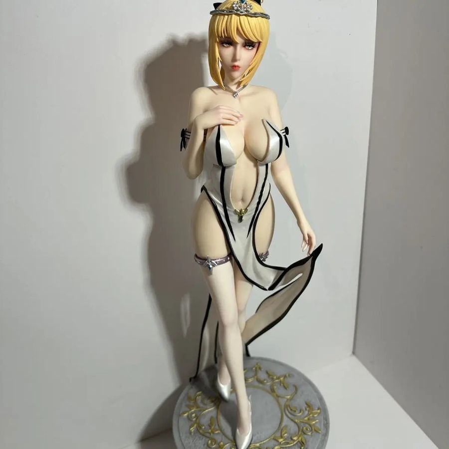 Аниме фигурка Fate Stay Night Altria Pendragon Артурия Пендрагон в платье, 50 см (FSN 0014)