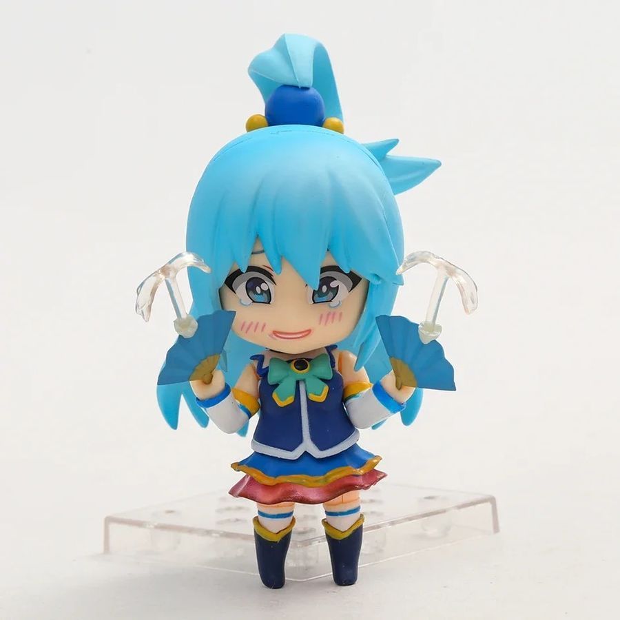 Аніме фігурка нендороїд KonoSuba Богиня благословляє цей прекрасний світ Aqua Аква 630, рухлива, 11 см (KOSU 0005)