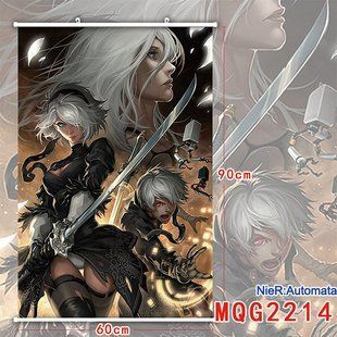 Гобелен из игры NieR:Automata, YoRHa No. 2 Type B, 60х90 см (GABNRA 0001)
