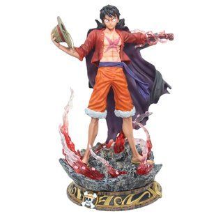 Аніме фігурка One Piece Ван Піс Luffy Мугівара Луффі з підсвічуванням, 36 см (OP 0064)