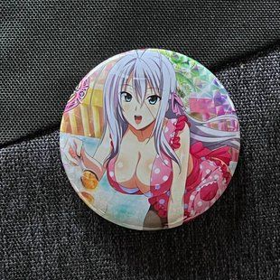 Значок аниме Демоны старшей школы High School DxD, диаметр 58 мм (ZNHSDD 0001)