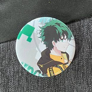 Значок аниме Моя геройская академия My Hero Academia, диаметр 58 мм (ZNMHA 0003)