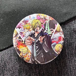 Значок аниме One Piece - Ван Пис, диаметр 58 мм (ZNOP 0033)