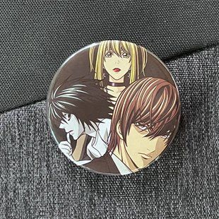 Значок аниме Тетрадь смерти Death Note, диаметр 58 мм (ZNDNA 0015)