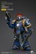 Фігурка з гри Warhammer 40k, Легіонери Ультрамаринів MKIII Сержант із силовим мечем, JOYTOY, рухома, 12 см (WHR 0069)