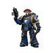 Фігурка з гри Warhammer 40k, Легіонери Ультрамаринів MKIII Сержант із силовим мечем, JOYTOY, рухома, 12 см (WHR 0069)