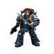 Фігурка з гри Warhammer 40k, Легіонери Ультрамаринів MKIII Сержант із силовим мечем, JOYTOY, рухома, 12 см (WHR 0069)