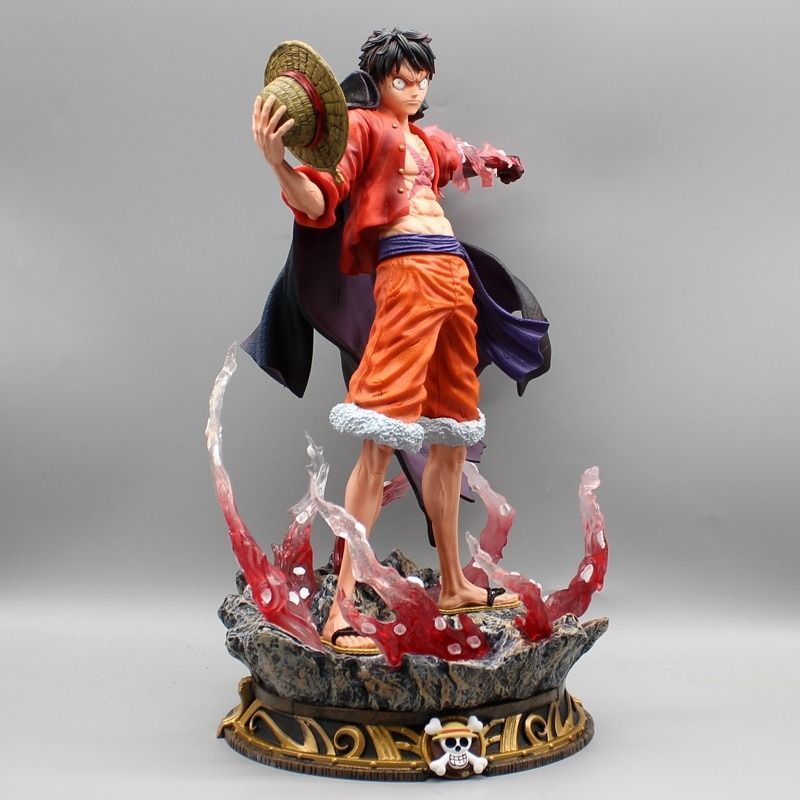 Аніме фігурка One Piece Ван Піс Luffy Мугівара Луффі з підсвічуванням, 36 см (OP 0064)