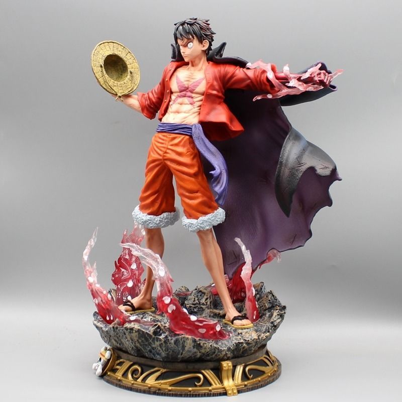Аніме фігурка One Piece Ван Піс Luffy Мугівара Луффі з підсвічуванням, 36 см (OP 0064)