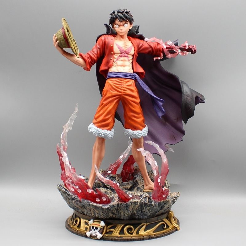 Аніме фігурка One Piece Ван Піс Luffy Мугівара Луффі з підсвічуванням, 36 см (OP 0064)