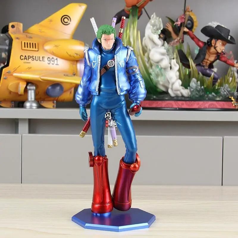 Аниме фигурка Ван Пис, One Piese, Roronoa Zoro, Ророноа Зоро, не подвижная, 26 cм (OP 0149)