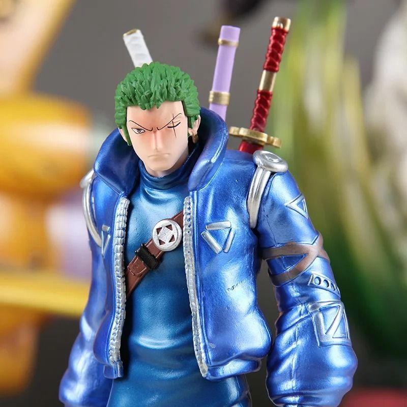 Аниме фигурка Ван Пис, One Piese, Roronoa Zoro, Ророноа Зоро, не подвижная, 26 cм (OP 0149)