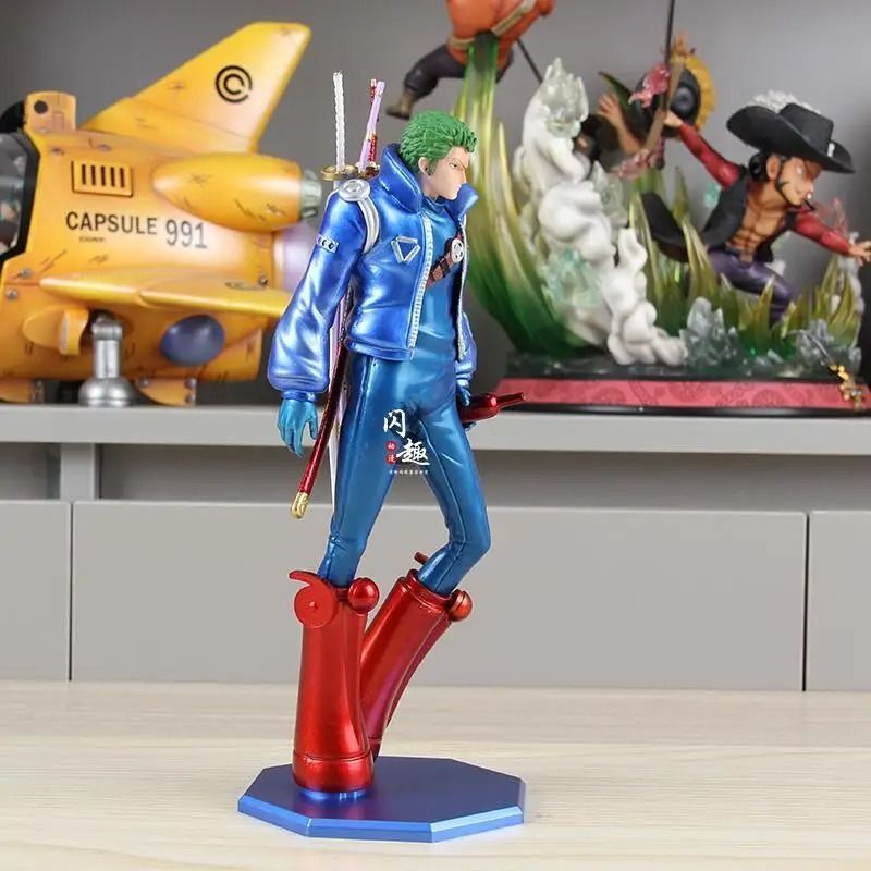 Аниме фигурка Ван Пис, One Piese, Roronoa Zoro, Ророноа Зоро, не подвижная, 26 cм (OP 0149)