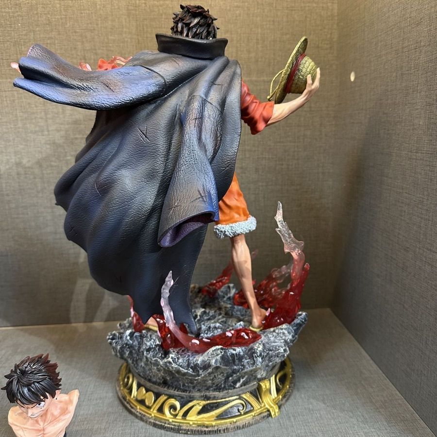 Аніме фігурка One Piece Ван Піс Luffy Мугівара Луффі з підсвічуванням, 36 см (OP 0064)