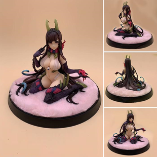 Сексуальная аниме фигурка с рожками The Elder Sister-like One, Sister of the Woods with a Thousand Young Chiya Сестра леса Чия, 15см (KT 0008)