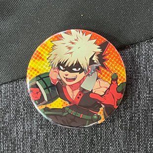Значок аниме Моя геройская академия My Hero Academia, диаметр 58 мм (ZNMHA 0004)