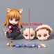 Аніме фігурка нендороїд Spice and Wolf, Вовчиця та прянощі Holo, Холо, 9 см (SW 0008)