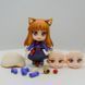 Аніме фігурка нендороїд Spice and Wolf, Вовчиця та прянощі Holo, Холо, 9 см (SW 0008)