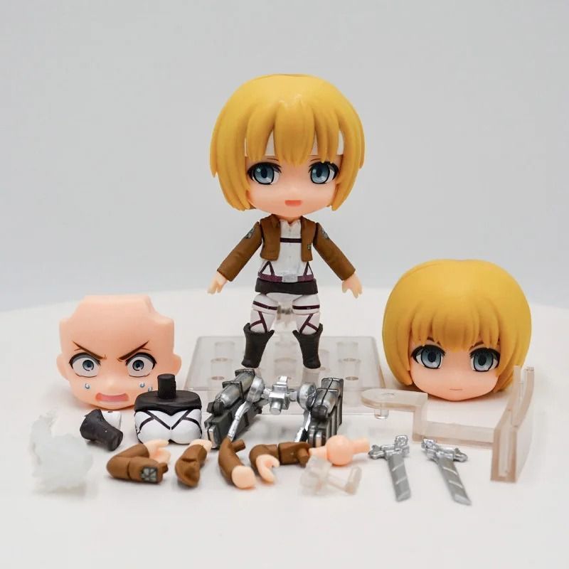 Аниме фигурка нендороид Атака титанов Attack on Titan 435 Armin Arlert, Армин Арлерт, подвижная, 10 см (AT 0033)