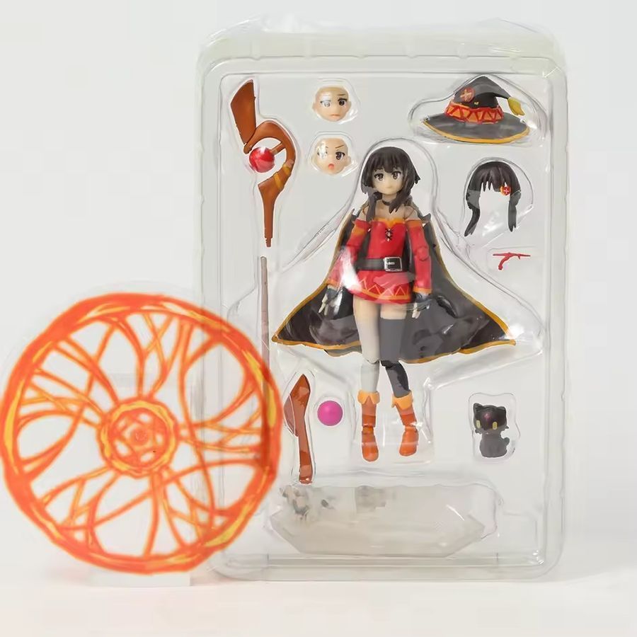 Аниме фигурка KonoSuba Богиня благословляет этот прекрасный мир Megumin Мегумин, подвижная, 12 см (KOSU 0004)