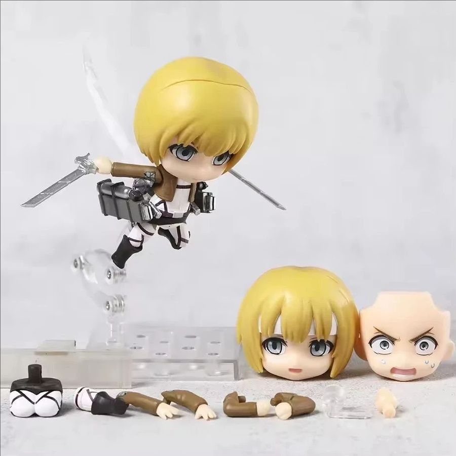 Аниме фигурка нендороид Атака титанов Attack on Titan 435 Armin Arlert, Армин Арлерт, подвижная, 10 см (AT 0033)