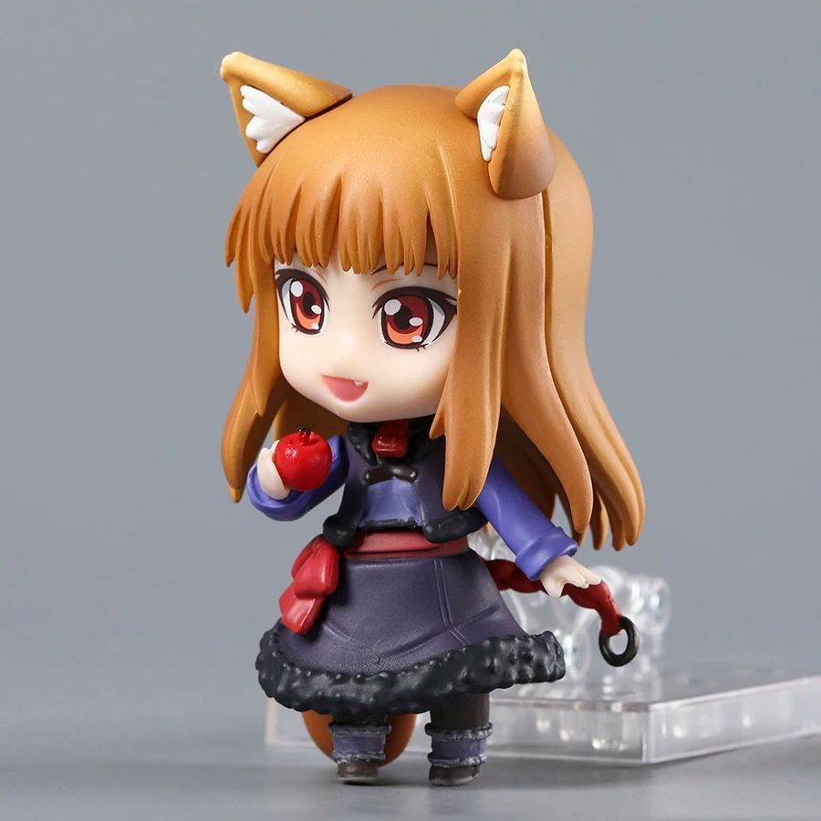Аніме фігурка нендороїд Spice and Wolf, Вовчиця та прянощі Holo, Холо, 9 см (SW 0008)