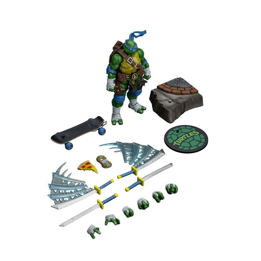 Фігурка Черепашки-Ніндзя TMNT JOYTOY Леонардо, рухома, 10,6 см (TMNT 0003)
