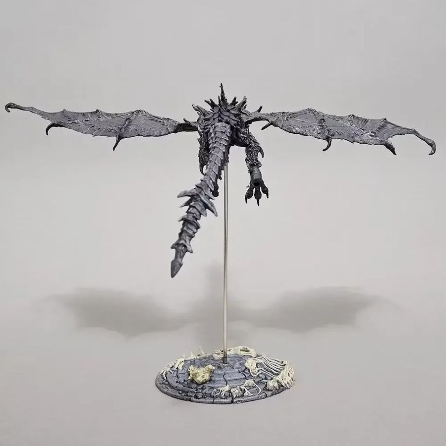 Фигурка из игры Elder Scrolls V Skyrim Alduin дракон Алдуин, подвижный, 25 см (TES 0001)