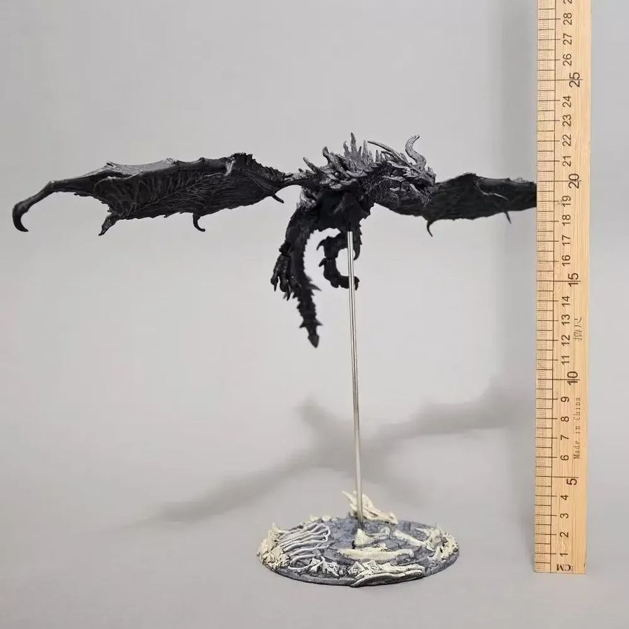 Фигурка из игры Elder Scrolls V Skyrim Alduin дракон Алдуин, подвижный, 25 см (TES 0001)