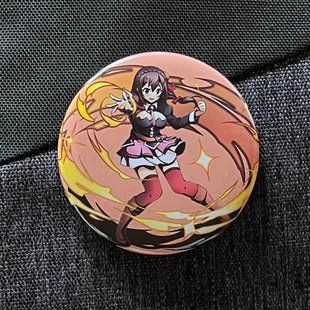 Значок аніме Богиня благословляє цей чудовий світ KonoSuba, діаметр 58 мм, (ZNKOSU 0004)