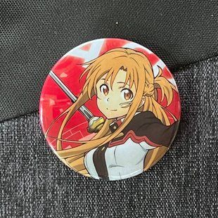 Значок аниме Мастера меча онлайн Sword Art Online, диаметр 58 мм (ZNSAO 0017)