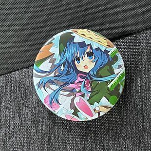 Значок аниме Рандеву с жизнью Date a Live, диаметр 58 мм (ZNDAL 0011)