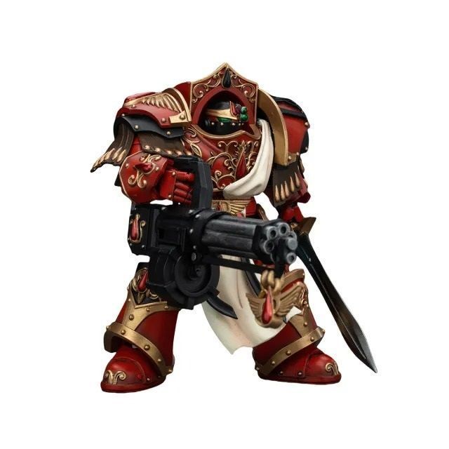 Фігурка з гри Warhammer 40k, Криваві Ангели Багряний Паладін зі Штурмовою Гарматою Іліастус, JOYTOY, рухома, 13,6 см (WHR 0103)