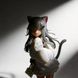 Аниме фигурка с кошачьими ушками Nachoneko, без коробки, 21 см (NEKO 0034BK)