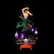Аніме фігурка Ван Піс, One Piese, Roronoa Zoro, Ророноа Зоро, з підсвічуванням, 44 см (OP 0100)