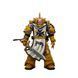 Фигурка из игры Warhammer 40k, Имперские Кулаки Сигизмунд, Первый капитан Имперских Кулаков, JOYTOY, подвижная, 12,5 см (WHR 0142)