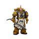 Фигурка из игры Warhammer 40k, Имперские Кулаки Сигизмунд, Первый капитан Имперских Кулаков, JOYTOY, подвижная, 12,5 см (WHR 0142)