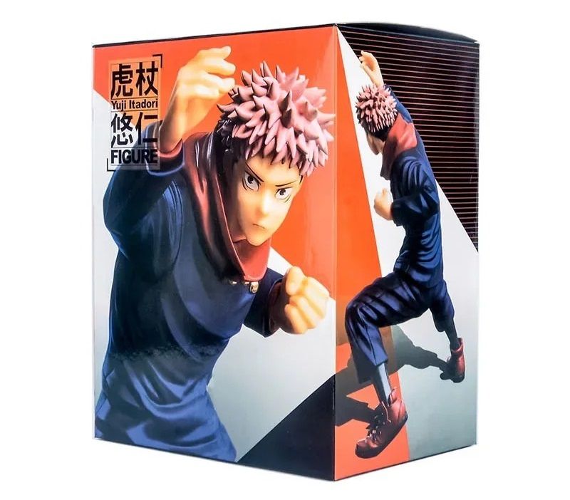 Аниме фигурка Магическая Битва, Jujutsu Kaisen, Итадори Юдзи, Itadori Yuji, 16,5 cм (JUK 0001)