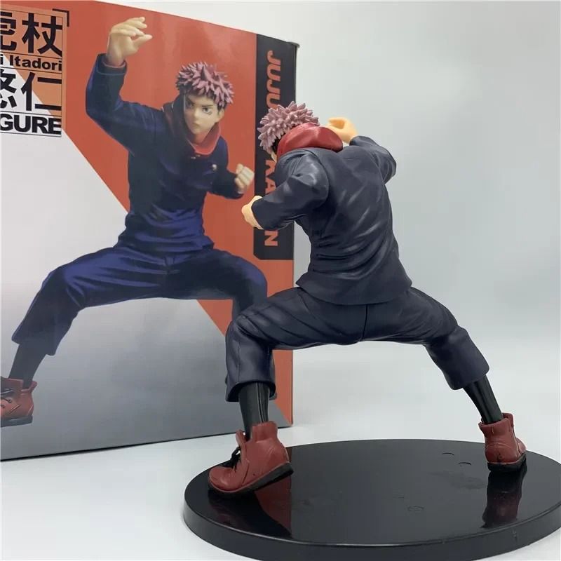 Аниме фигурка Магическая Битва, Jujutsu Kaisen, Итадори Юдзи, Itadori Yuji, 16,5 cм (JUK 0001)