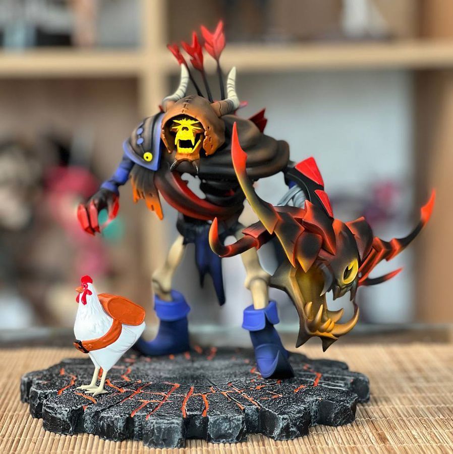 Фигурка из игры DOTA 2 Clinkz Клинкз, статуэтка фанатская версия без коробки, 20 см (DOTA 0038)